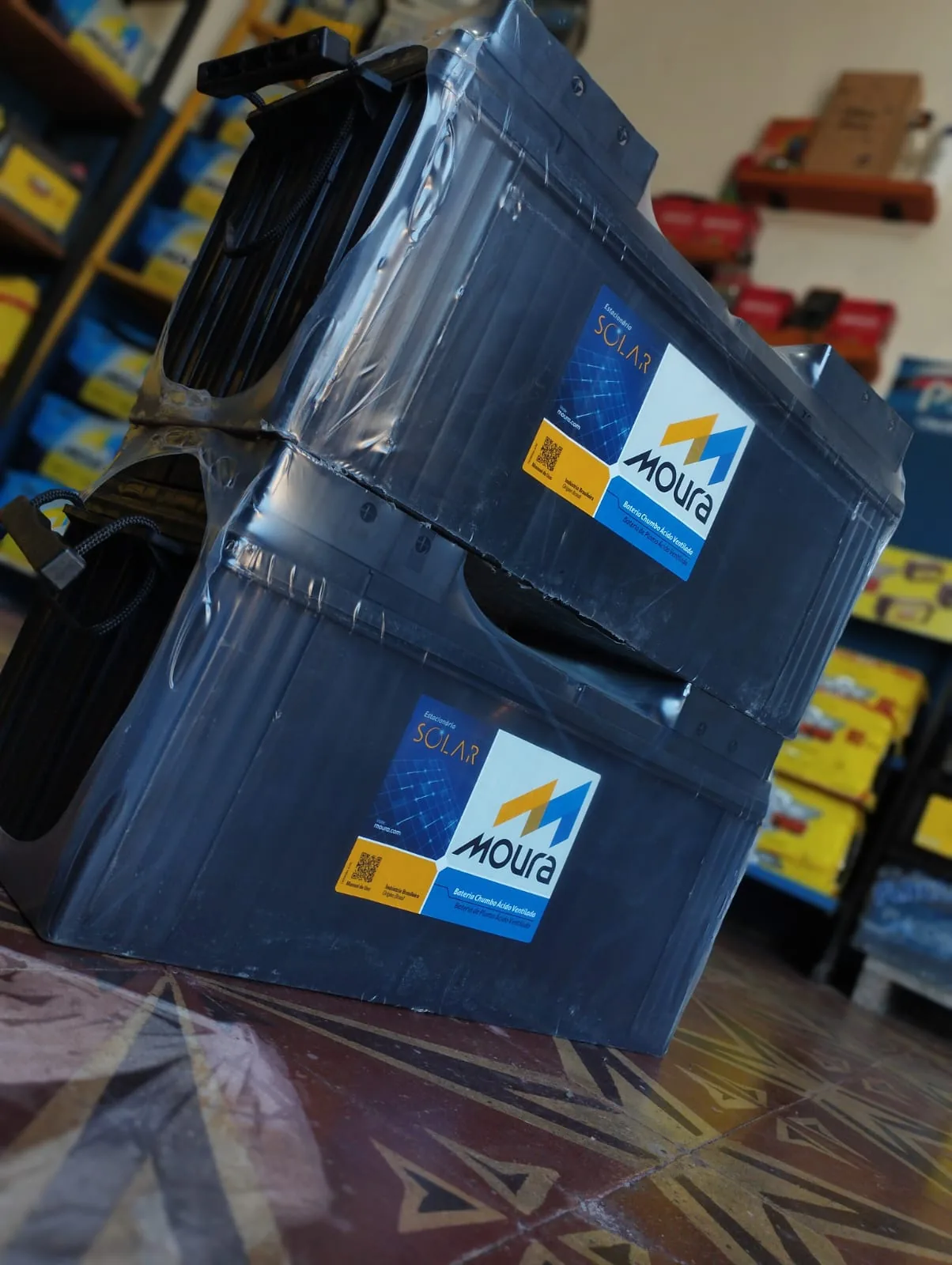 Baterías Moura para aplicaciones solares y estacionarias